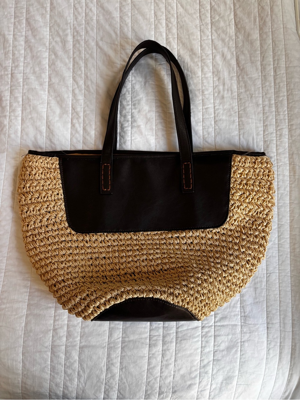 Woven Tote Bag / Summer Purse